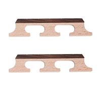 Compasty 2 Pezzi Deck Banjo Ponte 5 Corde acero Banjo Ponte Accessori in Legno