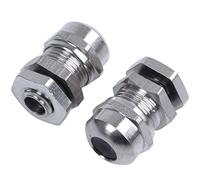 Compasty 2 pezzi M8 impermeabile disinnesto pressacavo per 2-5mm filo