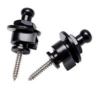 Compasty 2 Pz Cinghia per chitarra Blocco Pin Pulsanti Antisrapanti Straplock Chitarra Basso Parti Calde