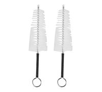 Compasty 2pcs Universale Bocchino di pulizia in nylon per Trombone Trombone Francais Strumento a