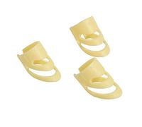 Compasty 3 Pezzi Chitarra Dito Ukulele Chitarra Acustica Accessori Pezzo Per Strumenti A Corda Chitarra M