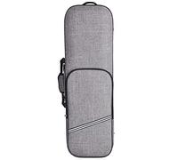 Compasty 4/4 Full Size Violin Case Oblungo Violino Hard, Super Leggero Portatile con Cinghie di Trasporto