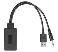 Compasty Car Wireless Bluetooth Modulo Music Adapter Auxiliary Receiver Aux Audio USB 3.5 Mm Presa per E90 E91 E92 E93