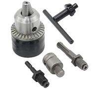 Compasty Convertitore per Mandrino per Trapano da 3-16 Mm Adattatore per Cambio Rapido con Filettatura 20UNF da 1/2 Pollice SDS-Plus Attacco Esagonale da 1/4 di Pollice Presa da 1/2 Pollice