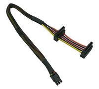 Compasty di alimentazione HDD ad angolo retto 15 pin X2 a Mini adattatore ATX a 6 pin per 3653 3650 Series compatibile