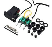 Compasty Equalizzatore per chitarra classica acustica a 3 bande preamplificatore EQ chitarra volume di tono basso conciso pick-up violao regolabile