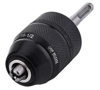 Compasty Mandrino di Trapano Chiave 2-13 MM con Adattatore di SDS Plus, Strumento di Conversione Adattatore di Cambiamento Mandrino di Trapano a Percussione 1/2-20UNF