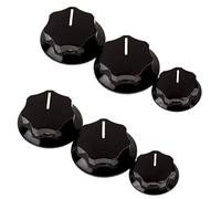 Compasty Manopole di controllo del volume della manopola di controllo 6Pcs per le parti di chitarra elettrica del basso jazz