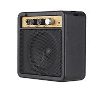 Compasty Mini amplificatore per chitarra altoparlante 5W con ingresso 6.35Mm Uscita cuffie 1/4 Pollice Supporta la regolazione del tono del volume