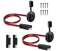 Compasty Presa laterale porta 10AWG pannello solare montaggio connettore spina per generatore solare caricabatterie