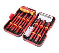 Compasty Set di 13 cacciaviti isolati VDE -V alto 1000 V cacciavite Torx magnetico scanalato durevole mano