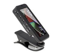 Compasty sintonizzatore per chitarra generatore di metronomo a schermo LCD con clip per chitarra cromata bassa Ukulele Violino