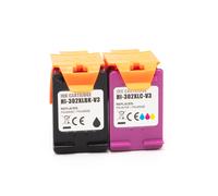 Compatibile 2 Cartucce Hp X4D37AE Multipack Nero + Colore per Stampante Hp DESKJET 3636 AIO - Produttore: Offertecartucce.com