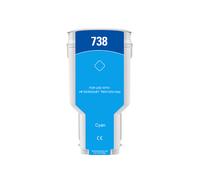 (Compatibile) 300ML Cyan Reman HP DesignJet T850,T870,XT870,XT950#676M6A