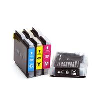 Compatibile 4 Cartucce Brother LC-1000 Multipack Nero + Colore per Stampante Brother DCP-157C - Produttore: Offertecartucce.com