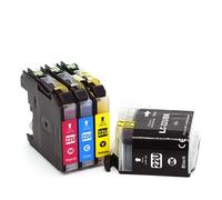 Compatibile 4 Cartucce Brother LC-22U Multipack Nero + Colore per Stampante Brother DCP-J785DW - Produttore: Offertecartucce.com