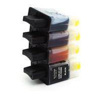 Compatibile 4 Cartucce Brother LC-900 Multipack Nero + Colore per Stampante Brother FAX-1840C - Produttore: Offertecartucce.com