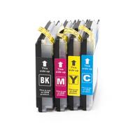 Compatibile 4 Cartucce Brother LC-985 Multipack Nero + Colore per Stampante Brother DCP-J125C - Produttore: Offertecartucce.com