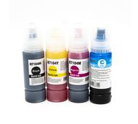 Compatibile 4 Cartucce Epson 104-SERIE Multipack Nero + Colore per Stampante Epson ECOTANK ET-4800 - Produttore: Offertecartucce.com