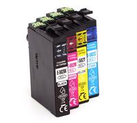 Compatibile 4 Cartucce Epson T02W6 Multipack Nero + Colore - Produttore: Offertecartucce.com