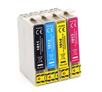Compatibile 4 Cartucce Epson T1816 Multipack Nero + Colore per Stampante Epson EXPRESSION HOME XP-305 - Produttore: Offertecartucce.com
