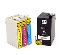 Compatibile 4 Cartucce Epson T2716 Multipack Nero + Colore - Produttore: Offertecartucce.com