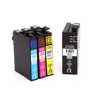 Compatibile 4 Cartucce Epson T3476 Multipack Nero + Colore - Produttore: Offertecartucce.com