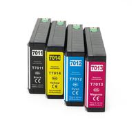 Compatibile 4 Cartucce Epson T7015 Multipack Nero + Colore - Produttore: Offertecartucce.com