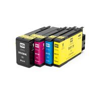 Compatibile 4 Cartucce Hp C2P43AE Multipack Nero + Colore per Stampante Hp OFFICEJET PRO 276DW - Produttore: Offertecartucce.com