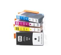Compatibile 4 Cartucce Hp X4E14AE Multipack Nero + Colore per Stampante Hp OFFICEJET PRO 6230 - Produttore: Offertecartucce.com