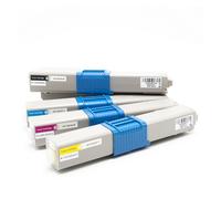Compatibile 4 Toner Oki 4497353 Multipack Nero + Colore per Stampante Oki MC332 - Produttore: Offertecartucce.com