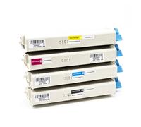 Compatibile 4 Toner Oki 4649060 Multipack Nero + Colore per Stampante Oki MC563DN - Produttore: Offertecartucce.com
