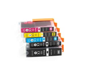 Compatibile 5 Cartucce Canon 1998C005 Multipack Nero + Colore per Stampante Canon PIXMA TS6100 - Produttore: Offertecartucce.com