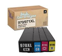 Compatibile 970 XL 971 XL Sostituzione di cartucce d'inchiostro nero di faggio superiore per HP 970 971 970XL 971XL per Office Pro X451DN X451DW X476DN X476DW X551DW X551DW X576D Combo Pack