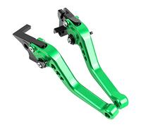 Compatibile Accessori Moto CNC Leve Freno Frizione Regolabili Corte Per Benelli TNT125 TNT135 2016-2023(Verde)