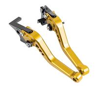 Compatibile Accessori Moto CNC Leve Freno Frizione Regolabili Corte Per Benelli TNT125 TNT135 2016-2023(Oro)