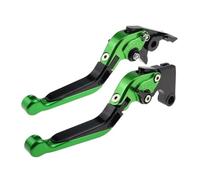 Compatibile Accessori Moto CNC Manubrio Regolabile Pieghevole Allungabile Leve Freno Frizione Per CFMOTO CF MOTO 800NK 800 NK NK800 2023 NK 800(Verde)
