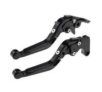 Compatibile Accessori Moto CNC Manubrio Regolabile Pieghevole Allungabile Leve Freno Frizione Per ZX25R ZX 25 R ZX-25R 2020 2021 2022 2023(Nero)