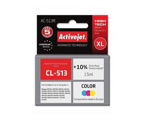 Compatibile ACTIVEJET AC-513R Ciano, Magenta, Giallo