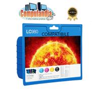 Compatibile Brother LC 980 / LC 1100 - Kit 8 Cartucce per MFC-250C 5490CN 5890