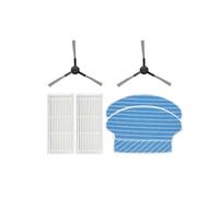 Compatibile Compatibile con RobZone Duoro X-Clean Robot Aspirapolvere Kit di Ricambi Accessori Spazzola Laterale Principale Filtro Hepa Panno for Mocio Straccio for Pulire(Set B)