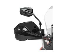 Compatibile compatible with 1290 1190 1090 Super Adventure R/S/T Handguard Extensions Hand Shield Protector Piano parabrezza 2013-2020 (Color : Svart)