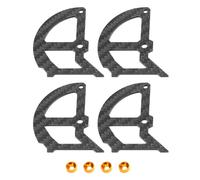 Compatibile Con 1/10 Per Touring Drift Car Per TT02 D5 Per 4 Pezzi Modello In Fibra Di Carbonio RC Regolatore Manovra Equilibrio Dei Pneumatici RC Parti Auto