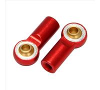 Compatibile Con 1/10 RC Camion Auto Camion Per Buggy 1/10 RC Parti Di Automobili 30 Pezzi M3 Giunto Sferico Collegamento Barra Asta Guarnizioni Testa A Sfera Tirante Estremità Rosso RC Parti Auto
