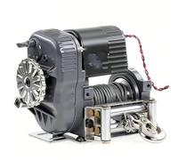 Compatibile Con 1/10 RC Crawler Auto Aggiornamento Parti Modifica Pezzi Di Ricambio Accessori Di Ricambio Verricello Elettrico In Metallo Stile Telecomando RC Parti Auto