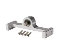 Compatibile Con 1/10 Ricambi Per Auto RC Da Arrampicata Scatola Del Trasferimento In Lega Di Alluminio 70mm Larghezza Albero A D 5mm RC Parti Auto(Silver)