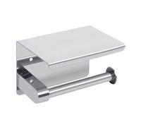Compatibile Con 1 Portasciugamani In Acciaio Inossidabile For Uso Domestico E Pubblico, Portaoggetti For Telefono, Scatola For Rotoli Di Carta Da Bagno