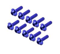 Compatibile Con 10 Viti Esagonali Per Moto Per Alluminio Per M5 Per Per Parabrezza Per Carenatura Targa Accessori