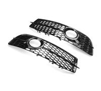 Compatibile Con 2008 2009 2010 2011 Per A6 C6 Fendinebbia Griglia Paraurti Anteriore Inferiore Griglia A Nido D'ape Set Di Copertura Copri Griglia Fendinebbia(Chrome Silver)
