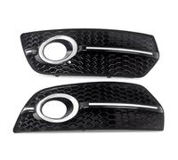 Compatibile Con 2010 Per Q5 Set Di Coperture Per Griglia A Maglia Esagonale Inferiore Per Paraurti Anteriore Con Griglia Fendinebbia Copri Griglia Fendinebbia(With Chrome)